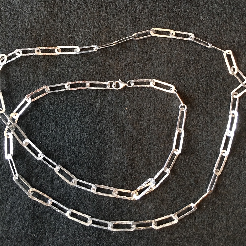 Silver necklace